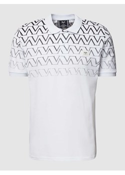 Koszulka polo z nadrukiem model ‘Henrik’ ze sklepu Peek&Cloppenburg  w kategorii T-shirty męskie - zdjęcie 168090054