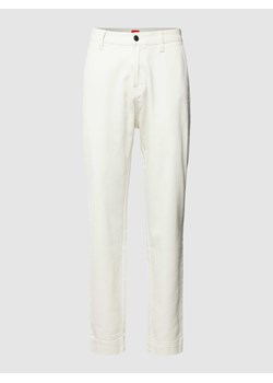 Spodnie materiałowe z wpuszczanymi kieszeniami w stylu francuskim model ‘Zeebo’ ze sklepu Peek&Cloppenburg  w kategorii Spodnie męskie - zdjęcie 168090352