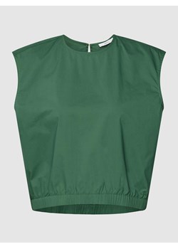 Top bluzkowy krótki z dekoltem w serek ze sklepu Peek&Cloppenburg  w kategorii Bluzki damskie - zdjęcie 168090600