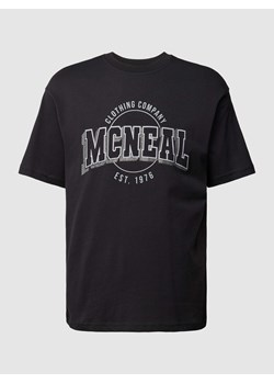 T-shirt z nadrukiem z logo ze sklepu Peek&Cloppenburg  w kategorii T-shirty męskie - zdjęcie 168091060