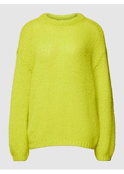 Sweter z dzianiny z obniżonymi ramionami model ‘ADA’ ze sklepu Peek&Cloppenburg  w kategorii Swetry damskie - zdjęcie 168091192