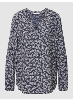 Bluzka z kwiatowym wzorem na całej powierzchni ze sklepu Peek&Cloppenburg  w kategorii Bluzki damskie - zdjęcie 168091291