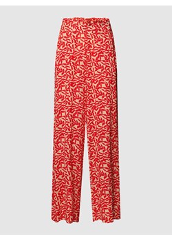 Spodnie ze wzorem na całej powierzchni model ‘Zaya’ ze sklepu Peek&Cloppenburg  w kategorii Spodnie damskie - zdjęcie 168092350