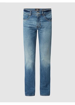 Jeansy o kroju straight fit z dodatkiem streczu model ‘The Straight’ ze sklepu Peek&Cloppenburg  w kategorii Jeansy męskie - zdjęcie 168092752