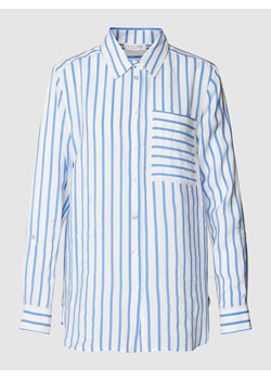 Bluzka koszulowa ze wzorem w paski ze sklepu Peek&Cloppenburg  w kategorii Koszule damskie - zdjęcie 168093202
