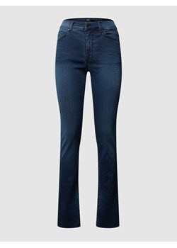 Jeansy z poszerzaną nogawką i szwami w kontrastowym kolorze model ‘CICI’ ze sklepu Peek&Cloppenburg  w kategorii Jeansy damskie - zdjęcie 168093492