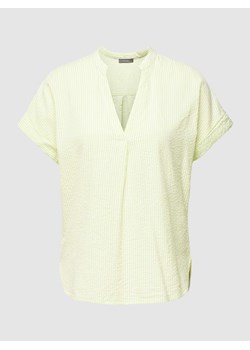 Bluzka zakładana przez głowę ze stójką ze sklepu Peek&Cloppenburg  w kategorii Bluzki damskie - zdjęcie 168094191