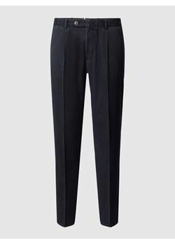 Spodnie do garnituru o kroju shaped fit z wpuszczanymi kieszeniami model ‘Scalo’ ze sklepu Peek&Cloppenburg  w kategorii Spodnie męskie - zdjęcie 168094414