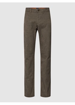 Spodnie do garnituru o kroju slim fit z lamowanymi kieszeniami z tyłu ze sklepu Peek&Cloppenburg  w kategorii Spodnie męskie - zdjęcie 168094552