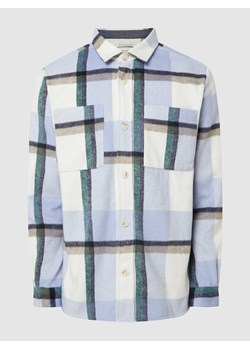 Kurtka koszulowa o kroju comfort fit ze wzorem w kratę ze sklepu Peek&Cloppenburg  w kategorii Kurtki męskie - zdjęcie 168094653