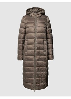 Płaszcz pikowany z kapturem ze sklepu Peek&Cloppenburg  w kategorii Płaszcze damskie - zdjęcie 168095041