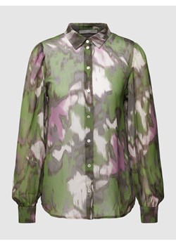 Bluzka we wzory na całej powierzchni ze sklepu Peek&Cloppenburg  w kategorii Koszule damskie - zdjęcie 168095213