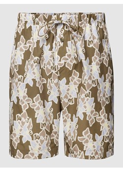 Szorty od piżamy ze wzorem na całej powierzchni model ‘Night & Day’ ze sklepu Peek&Cloppenburg  w kategorii Piżamy męskie - zdjęcie 168095374