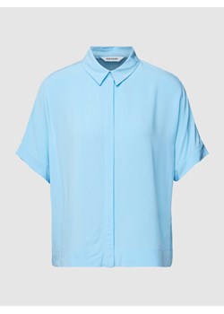 Bluzka z wiskozy z kołnierzykiem koszulowym model ‘Freedom’ ze sklepu Peek&Cloppenburg  w kategorii Koszule damskie - zdjęcie 168095400