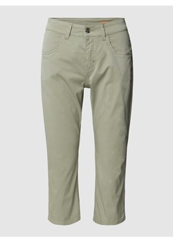 Spodnie capri z wyhaftowanym logo model ‘SUMMER CLEAN’ ze sklepu Peek&Cloppenburg  w kategorii Spodnie damskie - zdjęcie 168095704