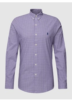 Koszula casualowa o kroju slim fit ze wzorem w kratkę vichy ze sklepu Peek&Cloppenburg  w kategorii Koszule męskie - zdjęcie 168095922