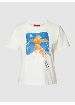 T-shirt ze wzorem w paski model ‘AMBITO’ ze sklepu Peek&Cloppenburg  w kategorii Bluzki damskie - zdjęcie 168096382