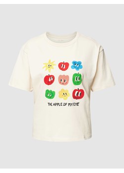 T-shirt z nadrukowanym motywem ze sklepu Peek&Cloppenburg  w kategorii Bluzki damskie - zdjęcie 168097090
