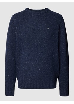 Sweter z dzianiny melanżowy model ‘Donegal’ ze sklepu Peek&Cloppenburg  w kategorii Swetry męskie - zdjęcie 168097181