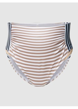 Figi bikini ciążowe ze wzorem w paski model ‘Vega’ ze sklepu Peek&Cloppenburg  w kategorii Stroje kąpielowe - zdjęcie 168097403