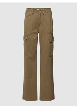 Spodnie cargo z nakładanymi,wpuszczanymi kieszeniami model ‘MALFY’ ze sklepu Peek&Cloppenburg  w kategorii Spodnie damskie - zdjęcie 168097492
