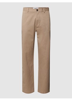 Spodnie materiałowe z kieszeniami z wypustką model ‘Jalte’ ze sklepu Peek&Cloppenburg  w kategorii Spodnie męskie - zdjęcie 168097531