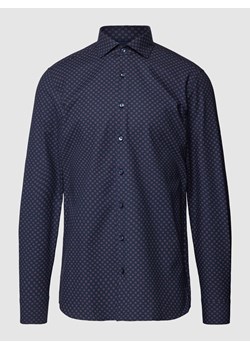 Koszula biznesowa ze wzorem na całej powierzchni model ‘Baio’ ze sklepu Peek&Cloppenburg  w kategorii Koszule męskie - zdjęcie 168097624