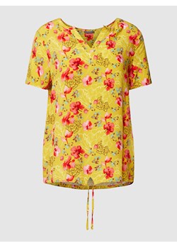 Bluzka z wiskozy z kwiatowym nadrukiem ze sklepu Peek&Cloppenburg  w kategorii Bluzki damskie - zdjęcie 168097630