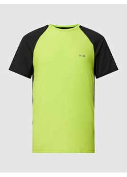 T-shirt z detalami z siateczki model ‘Active’ ze sklepu Peek&Cloppenburg  w kategorii T-shirty męskie - zdjęcie 168097640