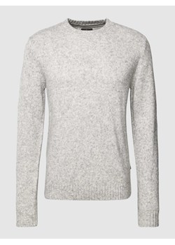 Sweter z dzianiny z efektem melanżu ze sklepu Peek&Cloppenburg  w kategorii Swetry męskie - zdjęcie 168097963