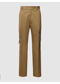 Spodnie materiałowe z nakładanymi kieszeniami model ‘Falko’ ze sklepu Peek&Cloppenburg  w kategorii Spodnie męskie - zdjęcie 168098341