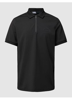 Koszulka polo z krótkim zamkiem błyskawicznym ze sklepu Peek&Cloppenburg  w kategorii T-shirty męskie - zdjęcie 168098863