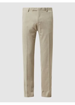 Spodnie do garnituru z fakturowanym wzorem ze sklepu Peek&Cloppenburg  w kategorii Spodnie męskie - zdjęcie 168098971