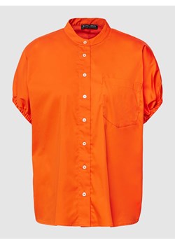 Bluzka ze stójką i kieszenią na piersi model ‘La Rochelle’ ze sklepu Peek&Cloppenburg  w kategorii Bluzki damskie - zdjęcie 168099122