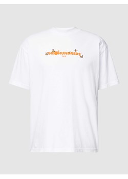 T-shirt z nadrukiem na plecach model ‘BUTTERFLY ADAM’ ze sklepu Peek&Cloppenburg  w kategorii T-shirty męskie - zdjęcie 168099300