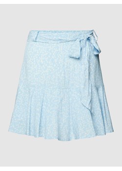 Spódnica mini z wiskozy ze wzorem na całej powierzchni ze sklepu Peek&Cloppenburg  w kategorii Spódnice - zdjęcie 168100063