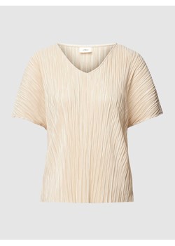 T-shirt z fakturowanym wzorem ze sklepu Peek&Cloppenburg  w kategorii Bluzki damskie - zdjęcie 168100554