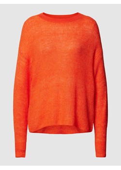 Sweter z dzianiny z fakturowanym wzorem ze sklepu Peek&Cloppenburg  w kategorii Swetry damskie - zdjęcie 168100722