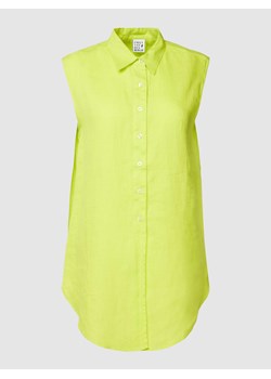 Top bluzkowy z listwą guzikową ze sklepu Peek&Cloppenburg  w kategorii Koszule damskie - zdjęcie 168101143