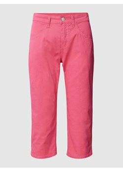 Spodnie capri z wyhaftowanym logo model ‘SUMMER CLEAN’ ze sklepu Peek&Cloppenburg  w kategorii Spodnie damskie - zdjęcie 168102393