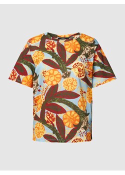 T-shirt ze wzorem na całej powierzchni model ‘DULA’ ze sklepu Peek&Cloppenburg  w kategorii Bluzki damskie - zdjęcie 168103511