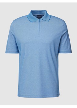 Koszulka polo z zamkiem błyskawicznym ze sklepu Peek&Cloppenburg  w kategorii T-shirty męskie - zdjęcie 168103690