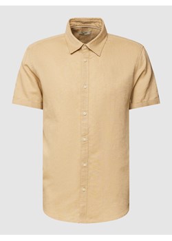 Koszula casualowa o kroju regular fit z krótkim rękawem ze sklepu Peek&Cloppenburg  w kategorii Koszule męskie - zdjęcie 168103771