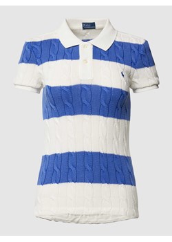 Koszulka polo w paski ze sklepu Peek&Cloppenburg  w kategorii Bluzki damskie - zdjęcie 168103951