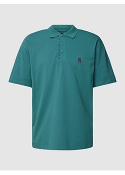 Koszulka polo z wyhaftowanym logo model ‘MONOGRAM’ ze sklepu Peek&Cloppenburg  w kategorii T-shirty męskie - zdjęcie 168104054