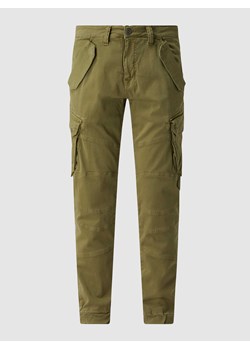 Spodnie cargo z detalami z logo model ‘COMBAT’ ze sklepu Peek&Cloppenburg  w kategorii Spodnie męskie - zdjęcie 168104281