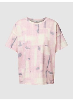 T-shirt we wzory na całej powierzchni ze sklepu Peek&Cloppenburg  w kategorii Bluzki damskie - zdjęcie 168104293