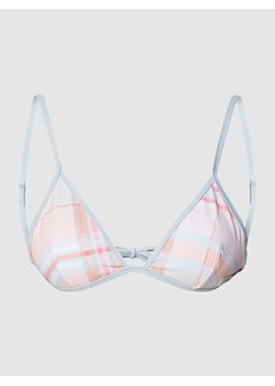 Top bikini ze wzorem w kratę glencheck ze sklepu Peek&Cloppenburg  w kategorii Stroje kąpielowe - zdjęcie 168104660