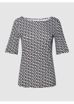 T-shirt we wzory na całej powierzchni ze sklepu Peek&Cloppenburg  w kategorii Bluzki damskie - zdjęcie 168105042