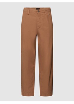 Spodnie z detalami z logo model ‘STATUM’ ze sklepu Peek&Cloppenburg  w kategorii Spodnie męskie - zdjęcie 168105113